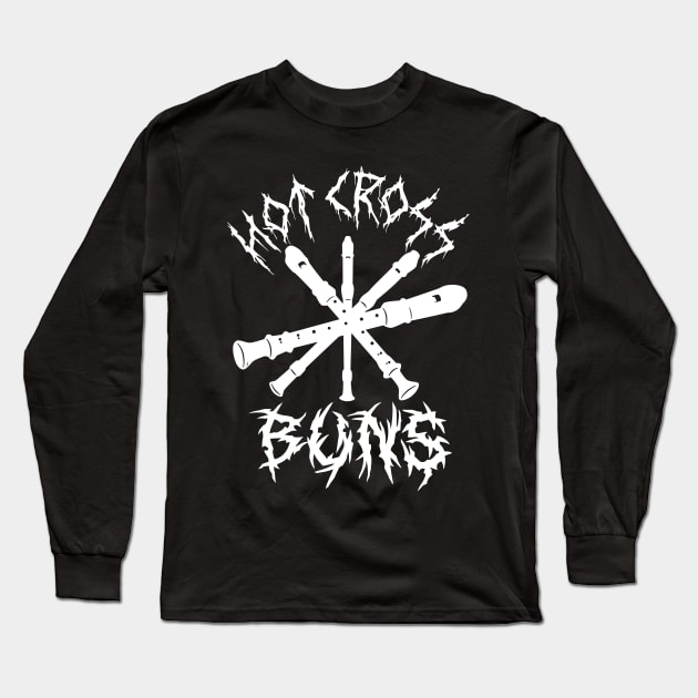 Hot Cross Buns Long Sleeve T-Shirt by dreambeast.co